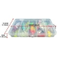 thumbnail image 6 of Fishing Lures,78 PCS Fishing Lures Kit Set Gifts for Men,Soft Plastic Lures Fishing Accessories Tackle Boxes for Saltwater Freshwater, 6 of 8