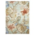 thumbnail image 1 of Jaipur Blue Hand-Tufted Petal Pusher Area Rug, 1 of 11