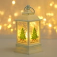 thumbnail image 6 of Lighted Christmas Decor Christmas Lanterns Decorative Battery Include Clear LED Lights Hanging Lantern Vintage Lantern Ornament For Xmas Party Home Candlestick Decor Lights, 6 of 7