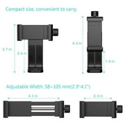 Smartphone Tripod Adapter Universal Cell Phone Holder Mount Clamp 360° Rotation