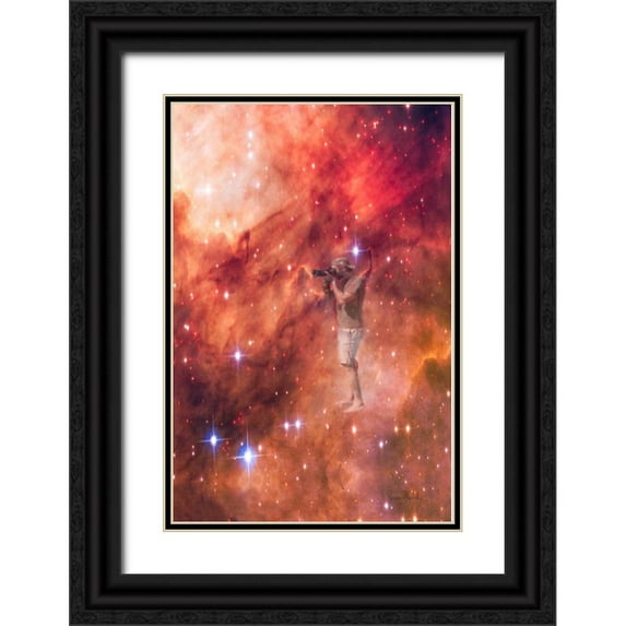 Murdock, Ramona 17x24 Black Ornate Wood Framed with Double Matting Museum Art Print Titled - The Photographer