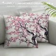 thumbnail image 3 of Nawypu  Cherry Blossom Pillow Cover Japanese Cherry Decorative Pillowcases Cherry Blossom Pillowcase Pink Flower Pillow Cases Home Cushion Decorative, 3 of 5