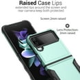 thumbnail image 5 of CoverON For Samsung Galaxy Z Flip 4 Case, Military Grade Heavy Duty Rugged Phone Cover Grip, Green, 5 of 9