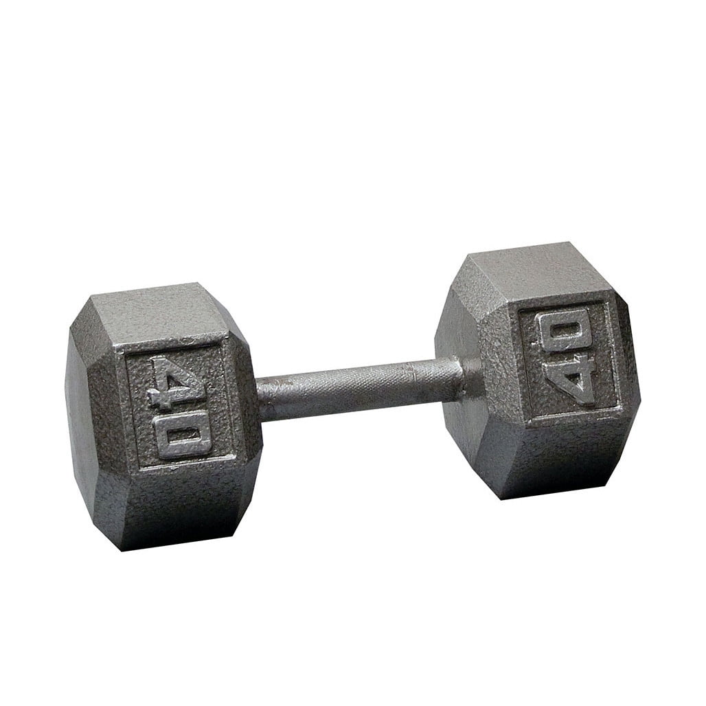 Body-Solid Hex Dumbbell, 15 lb