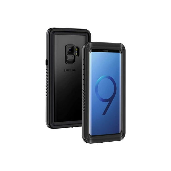 Samsung Galaxy S9 Case, IP68 Waterproof Dustproof Shockproof Case with Built-in Screen Protector, Underwater Protective Clear Cover for Galaxy S9 5.8 inch