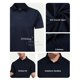 thumbnail image 4 of OYGSieg Polo de manga corta de secado rápido, paquete de 5, talla XL, 4 of 7