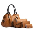 thumbnail image 4 of Sexy Dancing Women's Leather One Shoulder Messenger Bag, 4 Piece Women's Fashion Satchel Bags, 4 of 5
