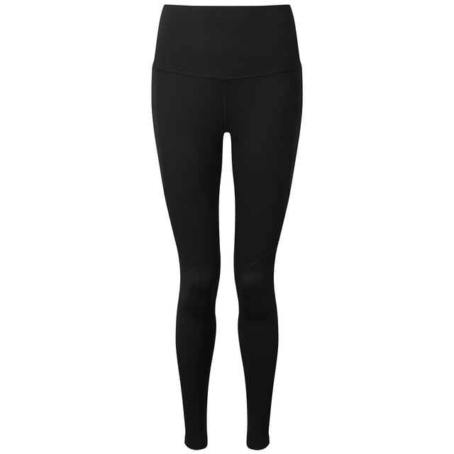 TriDri - Leggings Diseño Reloj de Arena para Mujer (Negro)