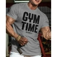 thumbnail image 2 of Gymish Gym Time Motivational Gym Shirt for Men – Workout Lifting T-Shirt, Funny Fitness Tee, Men’s Athletic Gym Apparel, 2 of 5