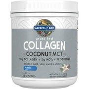 Garden of Life Grass Fed Collagen Coconut MCT Powder Vanilla - 14.39 oz.
