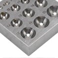 thumbnail image 4 of Steel Dapping Block Semi Circular Metal Forming Tool Doming Die Blocks for Jewelry Making, 4 of 4