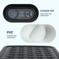 thumbnail image 4 of edx Lit Pneumatique Grand 22 Pouces, Matelas à Gonflage Rapide avec Pompe Intégrée pour Camping, Plein Air, Plage, 4 of 8