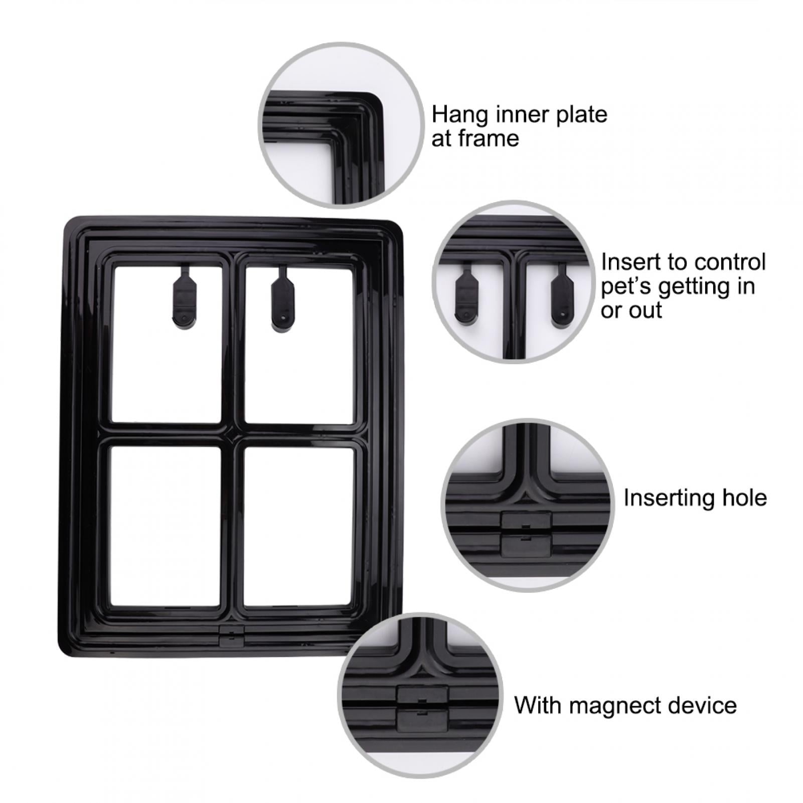 Cat Door, Safe Pet Dog Door, Screen Gate For Screen