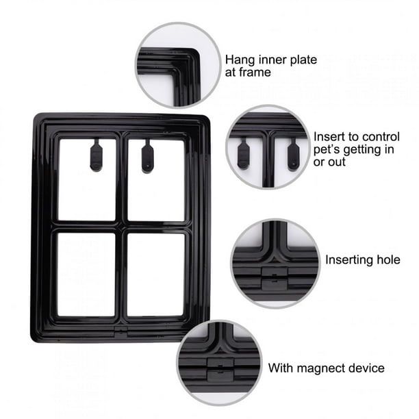 Cat Door, Safe Pet Dog Door, Screen Gate For Screen