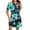 ☪286-Multicolor, variant on Nuoqisi Easter Dresses for Womens Summer Elegant Midi Dresses Short Sleeve Round Neck Loose Fitted A-Line Dress 2026