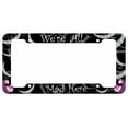 thumbnail image 3 of Cheshire Cat We're All Mad Here Plastic License Plate Frame, 3 of 4