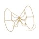 thumbnail image 5 of Cadena corporal con cuentas para sujetador, bikini, accesorios corporales transpirables y modernos. Oro, 5 of 9