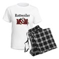 thumbnail image 4 of CafePress - Rottweiler Mom Women's Light Pajamas - Women's Short Sleeve Print T-Shirt and Pants Light Cotton Pajama Set, 4 of 7