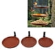 thumbnail image 5 of Bandejas para Pájaros Montadas en árboles para Comedero para Pájaros Cuenco para Baño de Pájaros Bandejas para Comederos para Pájaros con Metal Resistente para Anillo ANGGREK  Otros, 5 of 8