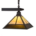 thumbnail image 3 of Meyda Tiffany 186378 Mission 2 Light 46" Wide Linear Pendant - Bronze, 3 of 7