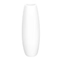 thumbnail image 4 of Ceramic White Vase for Flower Arrangement and Decoration Simple Elegant Design Tall Vase 7.87 Inches, 4 of 5