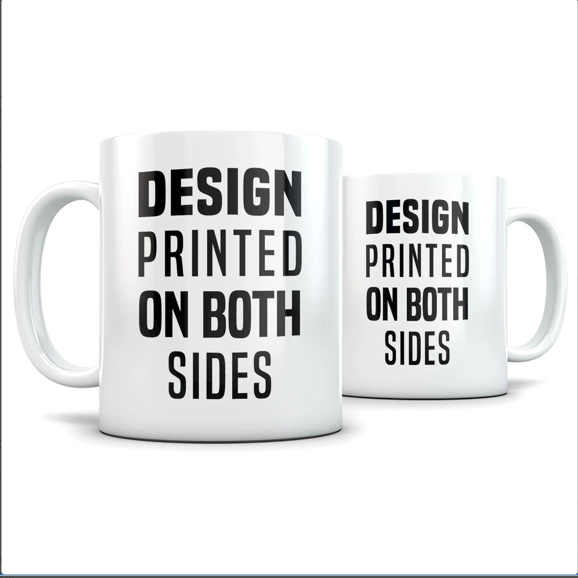 Funny 11 oz Coffee Mug - Retro Espresso White Ceramic Gift