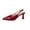 Red, variant on Heels for Women Closed Toe Strappy Pointed High Heel Pumps Wedding Evening Dress Shoes Women's Summer Comfortable Casual Buckle-Decorated Shoes