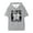 Gray, variant on Maddox Batson Vintage Hooded T-shirt Women Men Short Sleeve Tee Casual Fashion Tops
