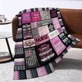 thumbnail image 2 of Ultra Soft Nurse Theme Blanket Plush Blanket Gifts for Women Nurses Warm Cozy Throw Blanket for Bed and Couch (Nurse -2,130cm x 150cm(51'' x 59''), 2 of 6