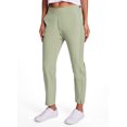 thumbnail image 4 of RBX Active Women's Ribbed Side Woven Ankle Pant With Pockets, 4 of 5
