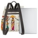 thumbnail image 3 of Disketp Black African Woman Mochila de Cuero para Mujer, Bolso de Espalda Antirrobo con Estilo para Viaje, Trabajo y Uso Diario, 3 of 4