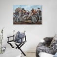 thumbnail image 5 of David Mann Motorcycle Art Gnghost Rider Prints Poster (56) Poster Decorative Painting Canvas Wall Art Living Room Posters Bedroom Painting 20x30inch(50x75cm), 5 of 6