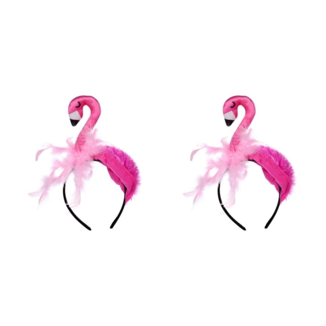 Sonducket Flamenco Diadema aros Decoración para disfraz Accesorio Carnaval Halloween 2piezas Tipo 1
