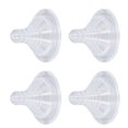 thumbnail image 1 of Nipple 4PCS Infant Bottle Nipples Silicone Replacement Wide Neck Accessory Clear  Hole Breastfeeding Nipple, 1 of 8