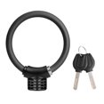 thumbnail image 1 of Candado de Cable para bicicleta con llave, candado de alta seguridad con Cable de 12mm, candado antirrobo para bicicleta de carretera y Scooter, 1 of 10