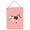 Pink, variant on American Spotted Donkey Pink Check Wall or Door Hanging Prints - Pink - 12 x 16 in.