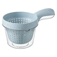 thumbnail image 2 of Small Colander Layer Draining Basket With Handle Berry And Tomato Washer Vegetable Washing Bowl With Strainer Kitchen Rinser Container For Portable Strainer Bowl, 2 of 9
