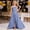 Blue, variant on HOWPAY Summer Dresses for Girls High Waist Tiered Skirt Sleeveless A Line Formal Wedding Flower Girl Piano Recital Graduation Gown Dark Blue