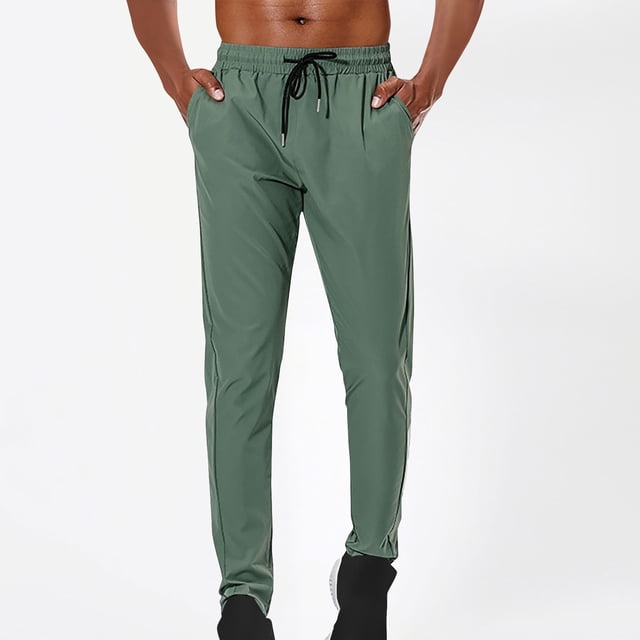 Pantalones largos para hombre, moda de primavera y verano, pantalones deportivos casuales, pantalones para hombre
