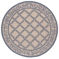 thumbnail image 2 of Safavieh Chelsea Alecia Geometric Area Rug, Ivory/Light Blue, 8' x 8' Round, 2 of 10
