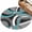 Turquoise, variant on 3ft Round Rug Turquoise Geometric Area Rugs for Living Room Bedroom Washable Non Slip Circle Rug Grey Classic Abstract Lines Striped Indoor Floor Carpet for Kitchen Entryway Office Dining Room