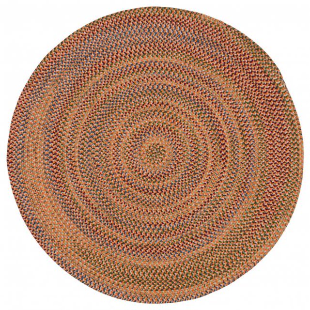 Colonial Mills WY97R036X036 3 x 3 Pi Worley Tapis Rond&44; Orange