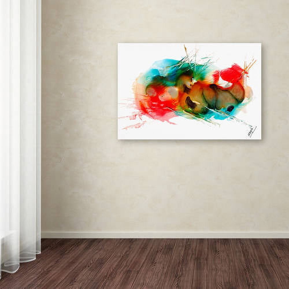 Trademark Fine Art "Abstract 01" Canvas Art by Mako