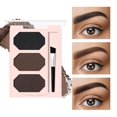 thumbnail image 2 of Three-Color Eyebrow Powder Palette 5g Waterproof Long-Lasting Natural Matte Makeup Kit, 2 of 8