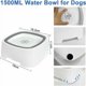 thumbnail image 2 of Cuenco de Agua para Perros Anti Salpicaduras, Cuenco para Perros Anti Salpicaduras de 15 L, Cuenco para Perros Anti Derrame para Animales, Cuenco de Agua Flotante, Cuenco para Perros, Gatos, Cachorros, 2 of 5