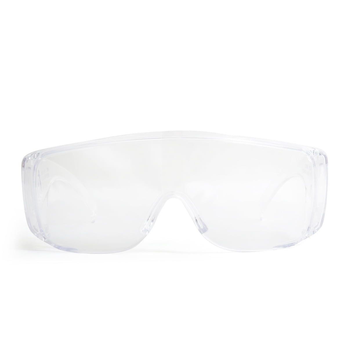 Hyper Tough Clear Safety Glasses with Z87.1 Poly-Carbonate Lens Fit-Over HTS-690460