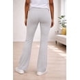 thumbnail image 2 of Ellos Plus Size Cotton Spandex Bootcut Leggings, 2 of 5
