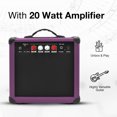 thumbnail image 5 of Coluber Cable Kids 30 Inch Electric Guitar and Amp Bundle Kit for Beginners, 5 of 6