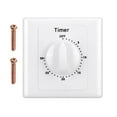 thumbnail image 1 of Countdown Timer Switch Ac220V Electronic Mechanical Countdown Controller 86Panel Timing 30Min Mingyqi, 1 of 11
