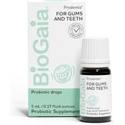 BioGaia Prodentis Drops | Dental Probiotics | for Teeth & Gums | Promotes Good Oral & Gut Health | Oral Probiotic Drops | 25 Day Supply | 1-Pack